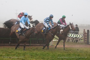 Heythrop Hunt Point to Point Races at Cocklebarrow 2014. 4th race: 5th race: Savills Lord Ashton of Hyde's Cup Men's Open Race.