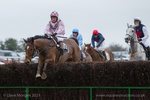 Iberico leads to go on and win the Kings Head Bledington PPORA race