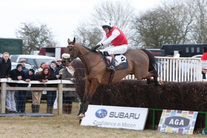 Heythrop Hunt Point to Point Races - Cocklebarrow Sunday 25th January 2015. 2nd Race: The Knight Frank Heythrop Hunt Members, Subscribers & Farmers Race.